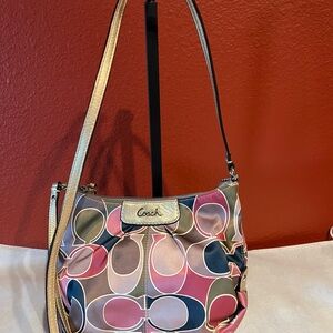 Coach Colorful Signature Crossbody Bag